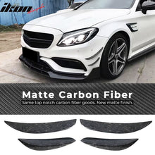 Load image into Gallery viewer, 2015-2021 Benz C-Class W205 Front Bumper Splitter Forged Carbon Fiber