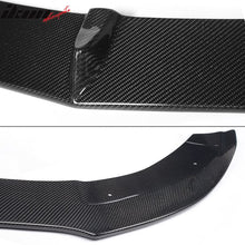 Load image into Gallery viewer, 2015-2018 Benz W205 C Class PSM Style Front Bumper Lip Carbon Fiber