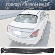 Load image into Gallery viewer, 2015-2021 Benz C Class W205 OE Style Roof Spoiler Forged Carbon Fiber