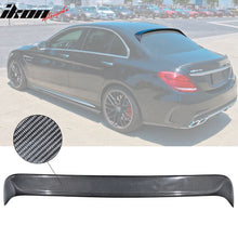Load image into Gallery viewer, 2015-2021 Benz C Class W205 OE Style Rear Roof Spoiler Carbon Fiber