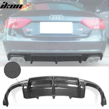 Load image into Gallery viewer, 2012-2017 Audi A5 S5 OE Style Rear Bumper Lip Diffuser Carbon Fiber