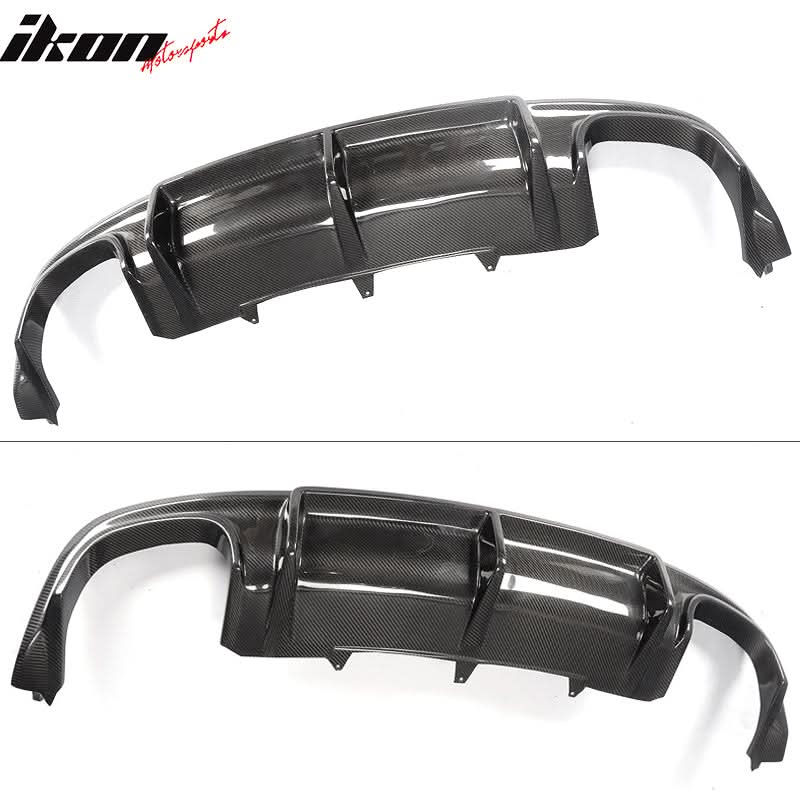 2012-2017 Audi A5 S5 OE Style Rear Bumper Lip Diffuser Carbon Fiber