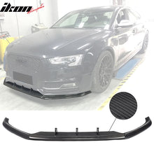 Load image into Gallery viewer, 2013-2016 Audi S5 8V Coupe JC Style Front Bumper Lip Kit Carbon Fiber