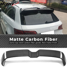 Load image into Gallery viewer, 2014-2018 Audi A3 8V Hatchback JC Style Rear Roof Spoiler Carbon Fiber