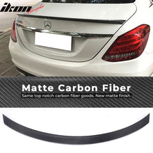 Load image into Gallery viewer, 2015-2021 Benz W205 C Class ML Style Rear Trunk Spoiler Carbon Fiber