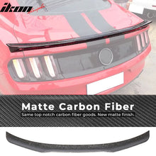 Load image into Gallery viewer, 2015-2023 Ford Mustang S550 JC Style Trunk Spoiler Forged Carbon Fiber