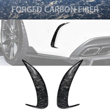 Load image into Gallery viewer, 2015-2018 Benz W205 C Class JC Rear Bumper Vents Forged Carbon Fiber