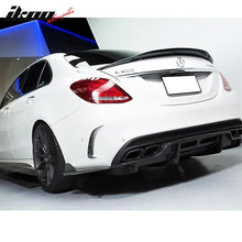 Load image into Gallery viewer, 2015-2018 Benz W205 C Class JC Rear Bumper Vents Forged Carbon Fiber