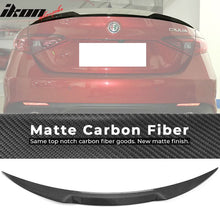 Load image into Gallery viewer, 2015-2018 Alfa Romeo Giulia OE Style Rear Trunk Spoiler Carbon Fiber