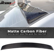 Load image into Gallery viewer, 2010-2016 Mercedes Benz W212 E Class AMG Style Rear Roof Spoiler Carbo