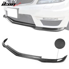 Load image into Gallery viewer, 2012-2014 Benz C Class W204 MC Style Front Bumper Lip Carbon Fiber