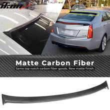 Load image into Gallery viewer, 2013-2018 Cadillac ATS JC Style Rear Roof Spoiler Carbon Fiber FRP