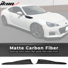 Load image into Gallery viewer, 2013-2020 Scion FR-S T Style Side Fender Fin Matte Forged Carbon Fiber