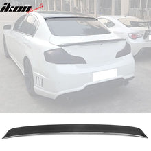 Load image into Gallery viewer, 2007-2015 Infiniti G35 G25 G37 Q40 VIP Style Roof Spoiler Carbon Fiber
