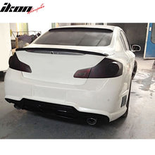 Load image into Gallery viewer, 2007-2015 Infiniti G35 G25 G37 Q40 VIP Style Roof Spoiler Carbon Fiber