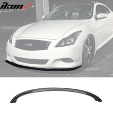Load image into Gallery viewer, 2008-2014 Infiniti G37 Coupe ST Style Front Bumper Lip Carbon Fiber