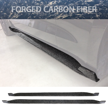 Load image into Gallery viewer, 2015-2023 Ford Mustang S550 Coupe JC Side Skirts Forged Carbon Fiber
