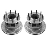Power Stop 08-2012 Ford F-350 Super Duty Front Drilled & Slotted Rotor - Pair