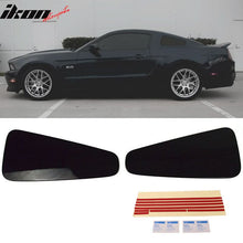 Load image into Gallery viewer, 2010-2014 Ford Mustang GT350 Style Rear Window Louver Covers Guard ABS