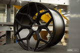 Vossen x Novitec NL4-Cl 20x9 ET:36 Satin Black Lamborghini Huracan Front Wheel