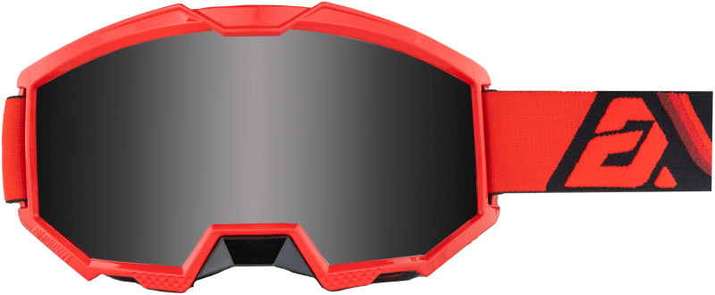 Answer Apex 3 Flo Goggles Red/Black - Adult