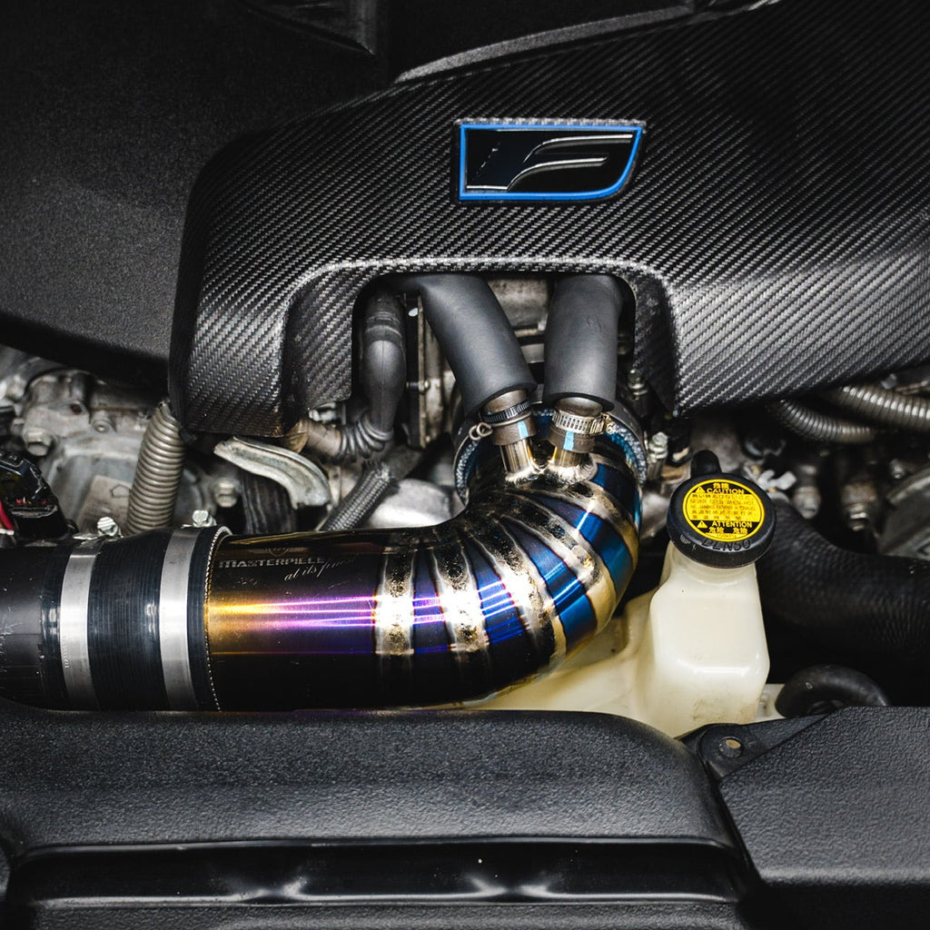 Mazterpiece 2UR V8 Titanium Intake Elbow