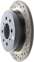 Load image into Gallery viewer, StopTech 90-96 Acura Integra / 97-01 Integra (Exc. Type R) Slotted &amp; Drilled Left Rear Rotor