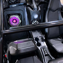 Load image into Gallery viewer, DS18 2015+ Polaris Slingshot Rear Subwoofer Enclosure Fits 10in Subwoofer- Black Bed Liner Finish