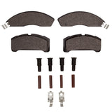 DFC 78-78 Ford Fairmont Front 5000 Advanced Semi Metallic Brake Pads and Hardware Kit