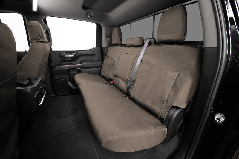 Covercraft 21-24 Ford F-150/23-24 Waterproof Polyester SeatSaverFront Row Seat Covers - Taupe