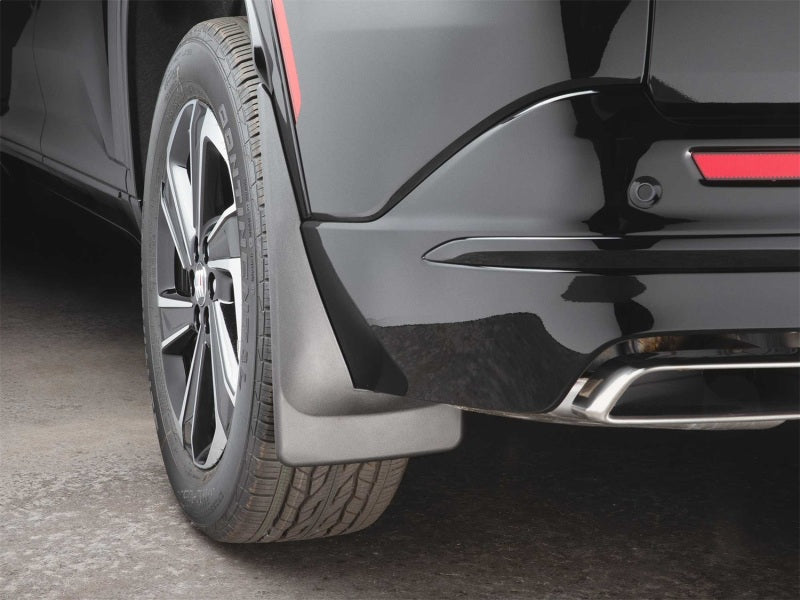 WeatherTech 25-26 Buick Enclave Rear Mudflaps - Black