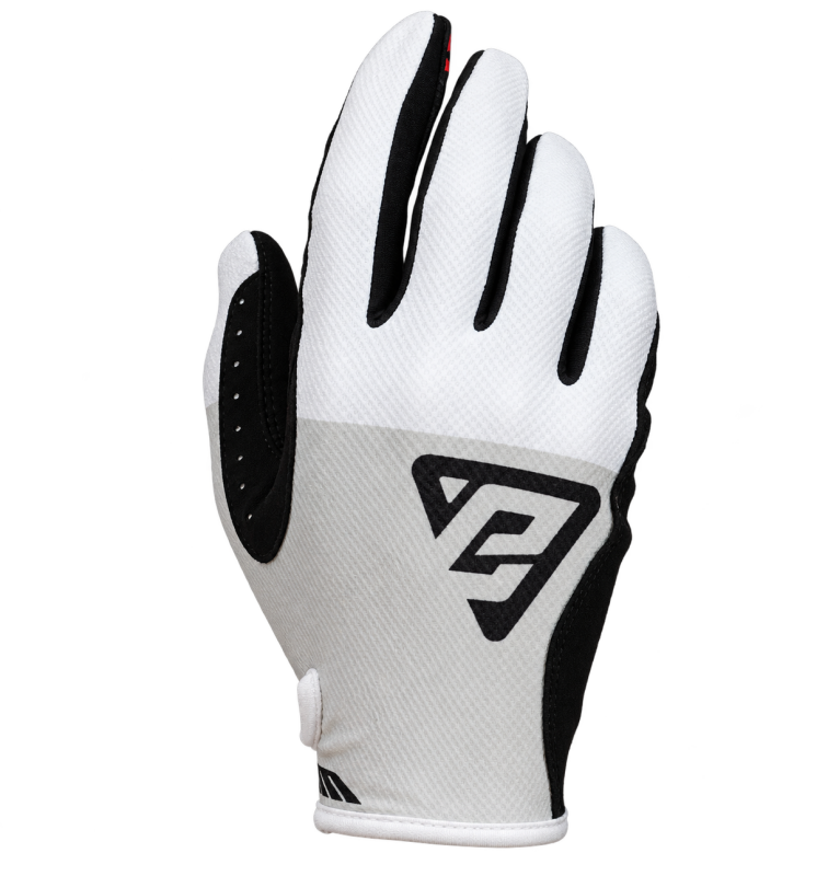 Answer  Ascent Gloves Grey/White/Black/Red Youth - XL
