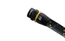 Load image into Gallery viewer, GReddy AN10 Straight Swivel Hose End - Black/Gold Anodized
