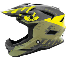 Load image into Gallery viewer, THH Helmets T-42 BMX Xtreme  Khaki/Yellow - XL