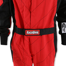 Load image into Gallery viewer, RaceQuip Red Chevron-1 Suit - SFI-1 Small