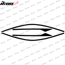 Load image into Gallery viewer, 2016-2020 Honda Civic 2dr Gloss Black Window Trim Chrome Delete Vinyl