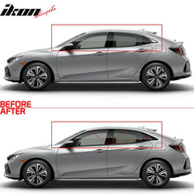 Load image into Gallery viewer, 2017-2020 Honda Civic Gloss Black Window Trim Chrome Delete Vinyl Kit