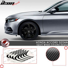 Load image into Gallery viewer, 2018-2022 Honda Accord Sedan CF Sport Wheel Chrome Delete Vinyl Kit