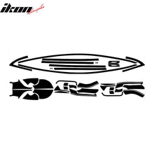 Load image into Gallery viewer, 2017-2023 Tesla Model 3 Gloss Black Window Trim Chrome Delete Kit