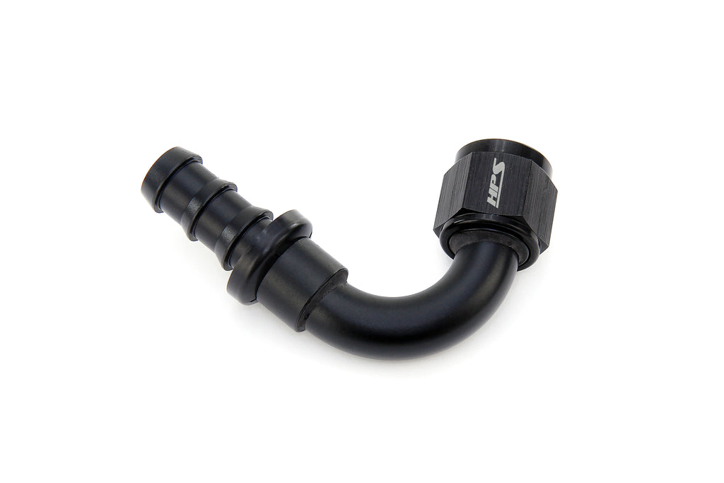 HPS Performance 150 Series AN -4 Push-On 120 Degree Hose End 150-1204