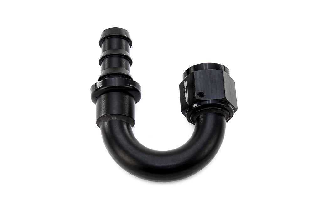 HPS Performance 150 Series AN -12 Push-On 180 Degree Hose End 150-1812