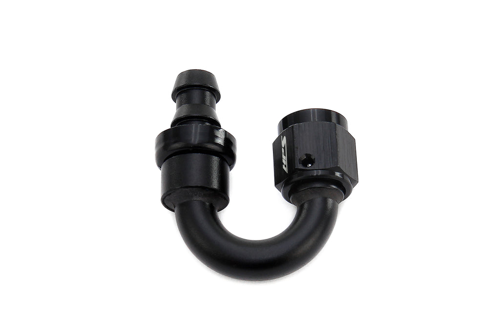 HPS Performance 150 Series AN -4 Push-On 180 Degree Hose End 150-1804