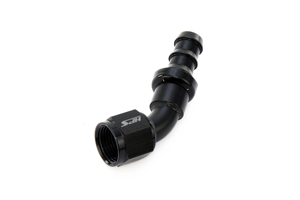 HPS Performance 150 Series AN -8 Push-On 45 Degree Hose End 150-4508