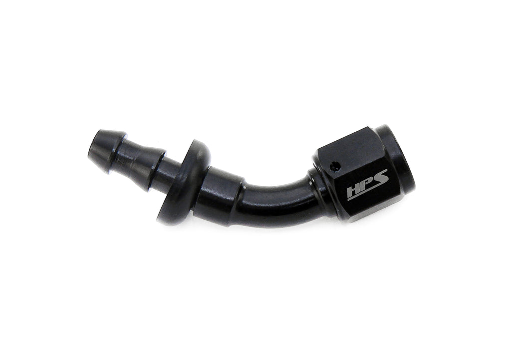 HPS Performance 150 Series AN -4 Push-On 30 Degree Hose End 150-3004