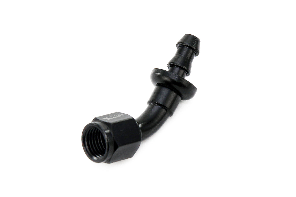 HPS Performance 150 Series AN -4 Push-On 45 Degree Hose End 150-4504