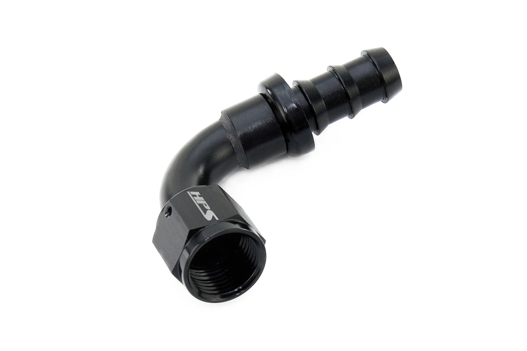 HPS Performance 150 Series AN -8 Push-On 90 Degree Hose End 150-9008