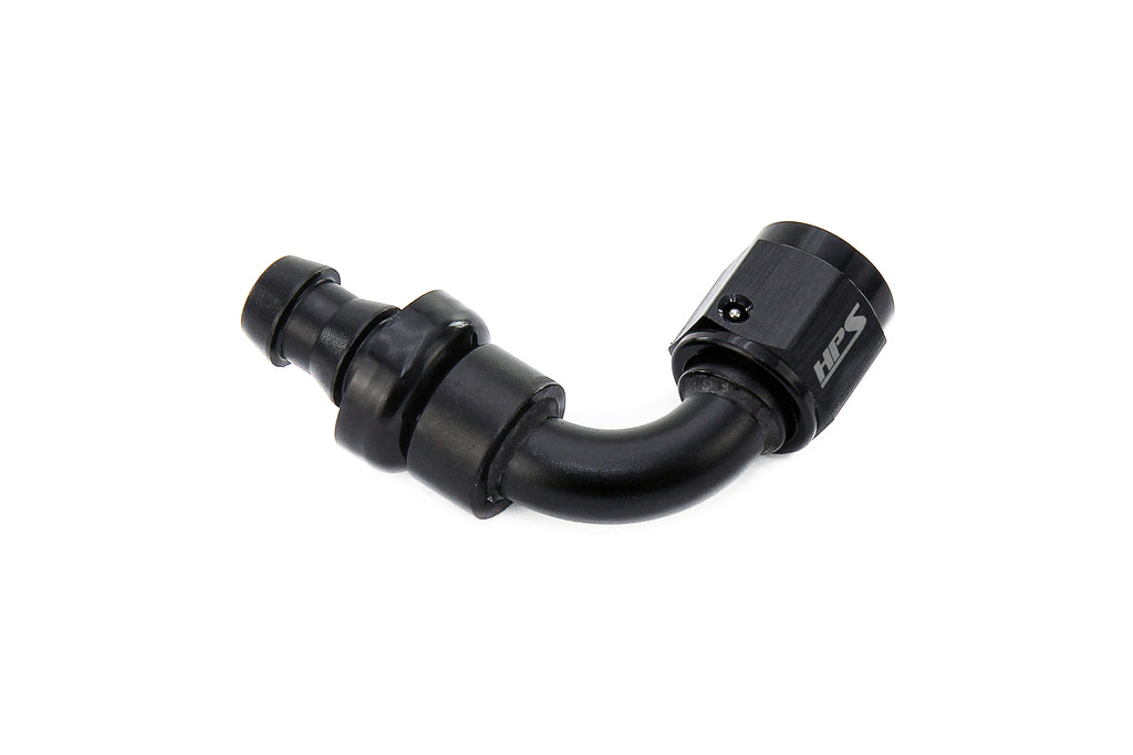 HPS Performance 150 Series AN -6 Push-On 60 Degree Hose End 150-6006