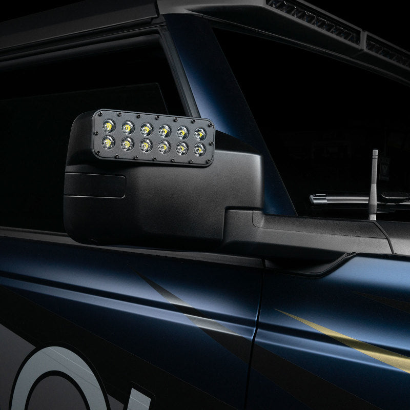 Oracle Magnetic Light bar Cover for LED Side Mirrors (Pair) NO RETURNS