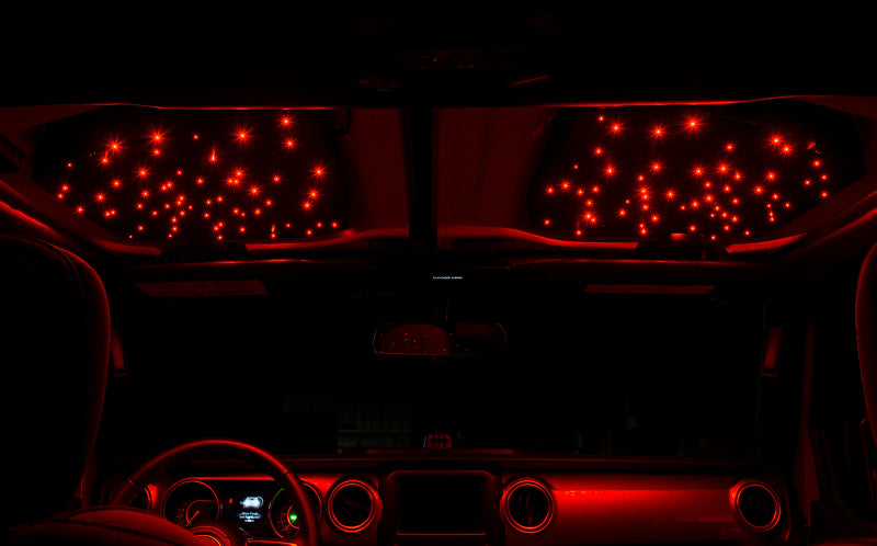 Oracle StarLINER Fiber Optic Hardtop Headliner for Wrangler JL/Gladiator JT - ColorSHIFT NO RETURNS