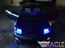 Load image into Gallery viewer, Oracle 05-13 Chevrolet Corvette C6 LED Fog Light Halo Kit - Blue